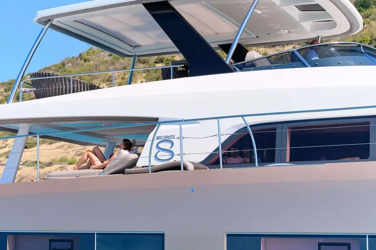 Charter Yacht FRENCH WEST - Lagoon 78 - 4 Cabins - St Martin - Leewards - Windwards