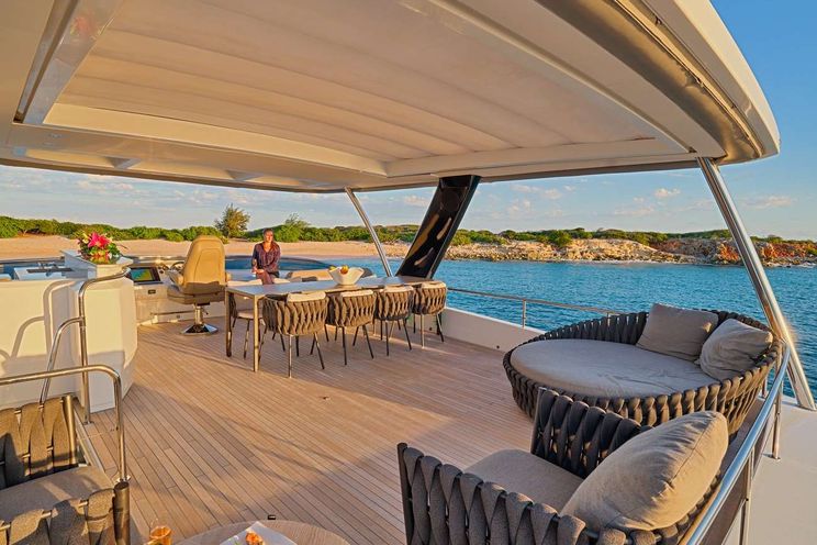 Charter Yacht FRENCH WEST - Lagoon 78 - 4 Cabins - St Martin - Leewards - Windwards