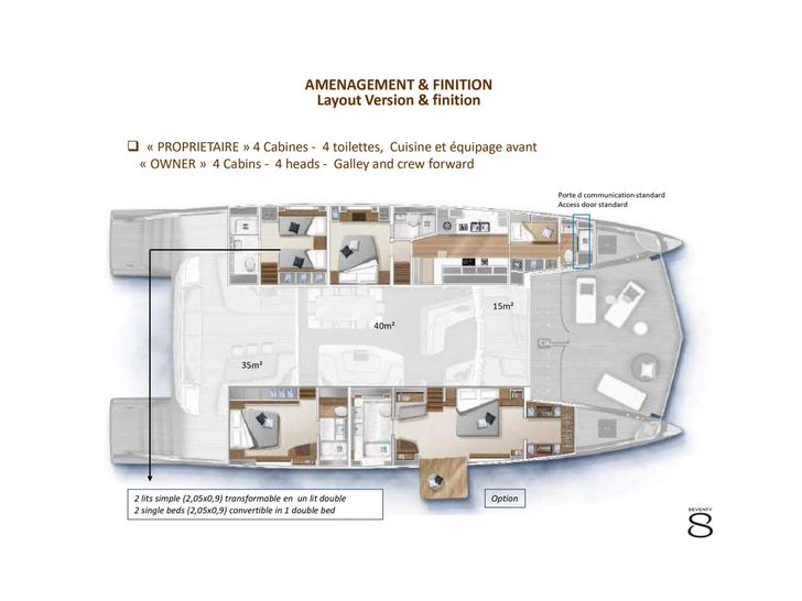 Yacht layout Yacht layout