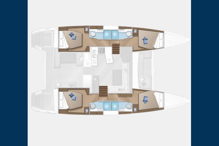 Layout for FLOATATION THERAPY - yacht layout