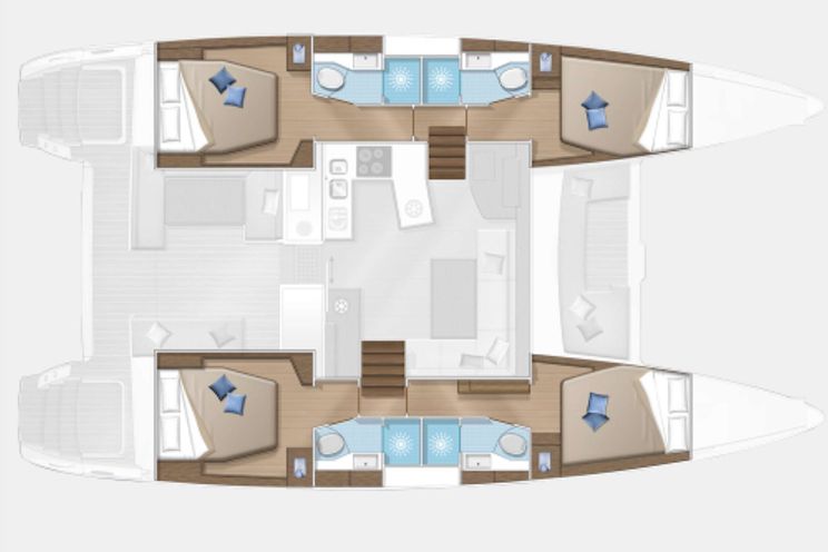Layout for FLOATATION THERAPY - yacht layout