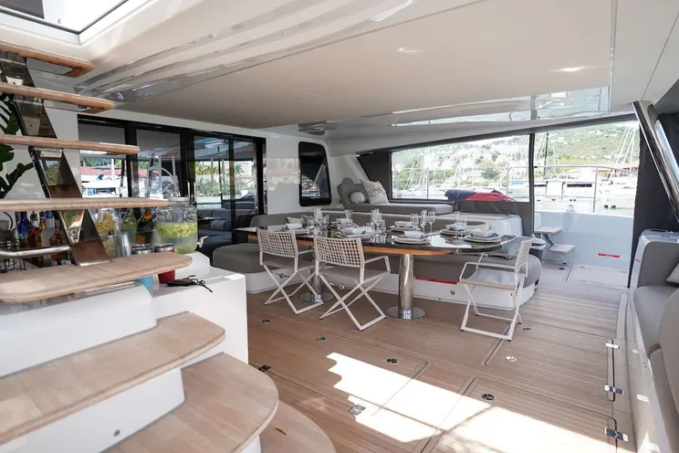 Charter Yacht JUSTIFIED HORIZONS - Lagoon 65 - 5 Cabins - Tortola - Virgin Gorda - Anegada - British Virgin Islands - Caribbean