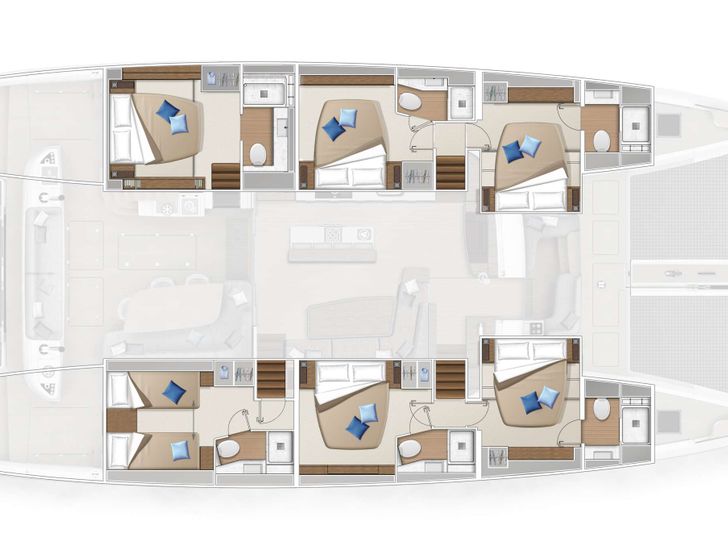 JUSTIFIED HORIZONS - yacht layout