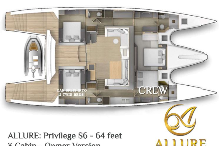 Layout for ALLURE Privilege S6 - layout