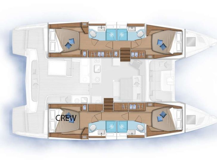 Yacht layout Yacht layout