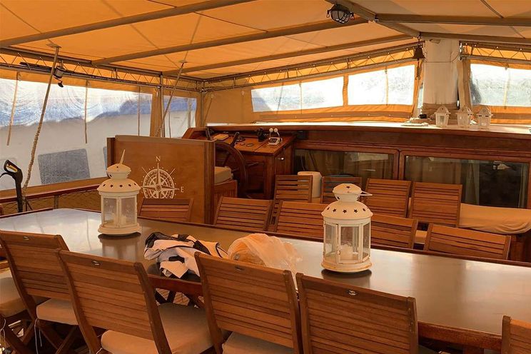 Charter Yacht HANDE CAPO GALERA - Custom Build 26 Metres - 6 Cabins - Sicily - Capo d'Orlando -Milazzo - Panarea - Aeolian Islands