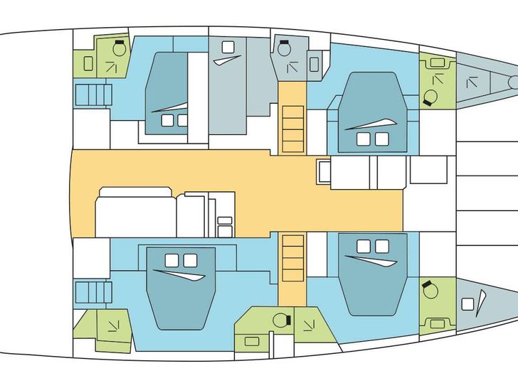 Yacht layout Yacht layout