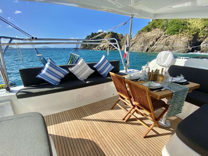 RENDEZ-VOUS Lagoon 46 Aft Deck RENDEZ-VOUS Lagoon 46 Aft Deck