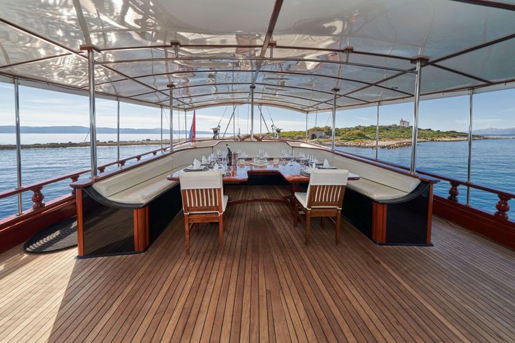 Charter Yacht STELLA MARIS - 38m Gulet Motor Sailor - 8 Cabins - Split - Kastela - Trogir - Dubrovnik