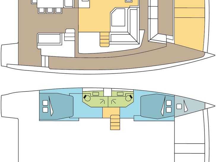Yacht layout Yacht layout