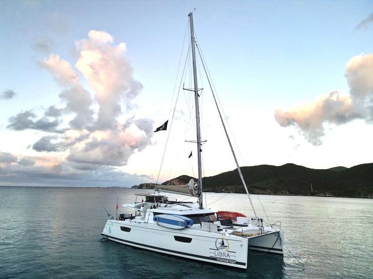 LIBRA 50 Fountaine Pajot Saba 50 - main profile LIBRA 50 Fountaine Pajot Saba 50 - main profile