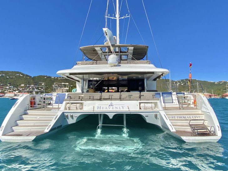 HEAVENLY Lagoon 620 Stern HEAVENLY Lagoon 620 Stern