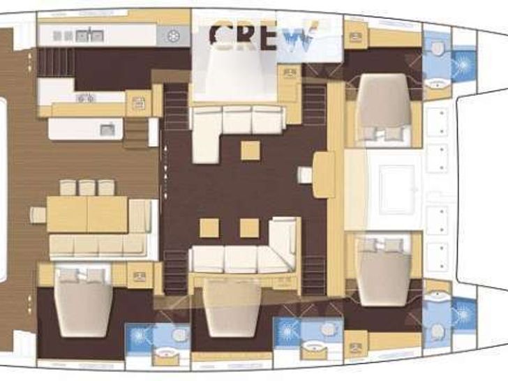 Yacht layout