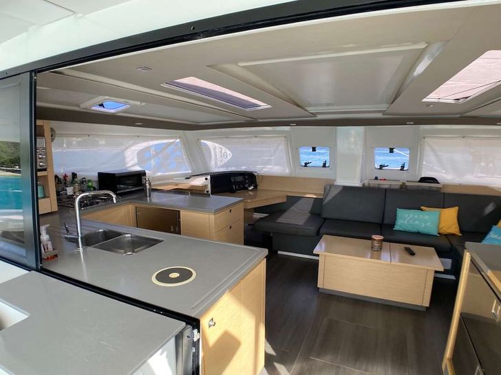 Salon and Galley Salon and Galley
