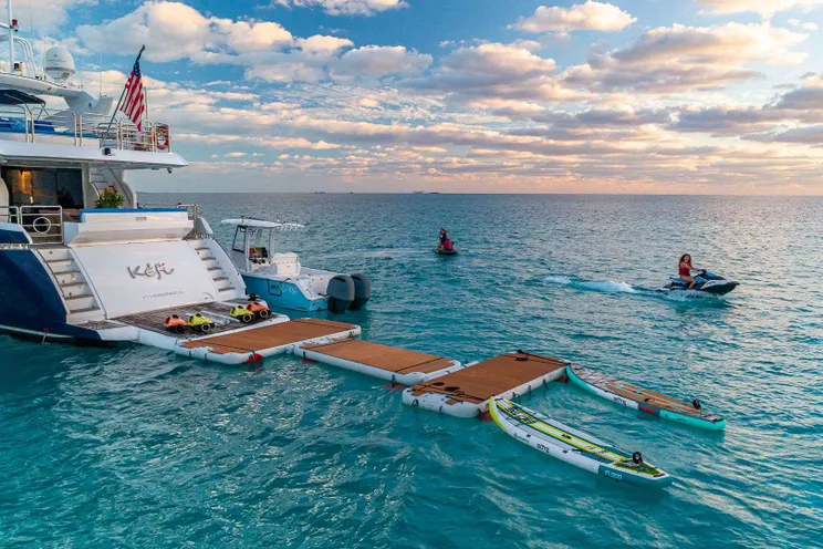 Charter Yacht KEFI - Sunseeker 105 - 4 Cabins - New England - Nassau - Staniel Cay - Exumas