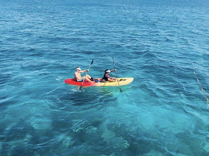 SAND STAR - Lagoon 50 - Couple Kayaking