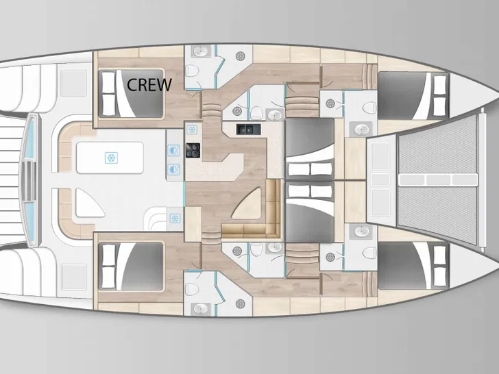 Yacht layout Yacht layout