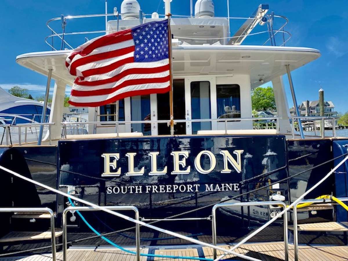 Charter Yacht ELLEON - Grand Banks 64 - 2 Cabins - New England - Florida - Maine