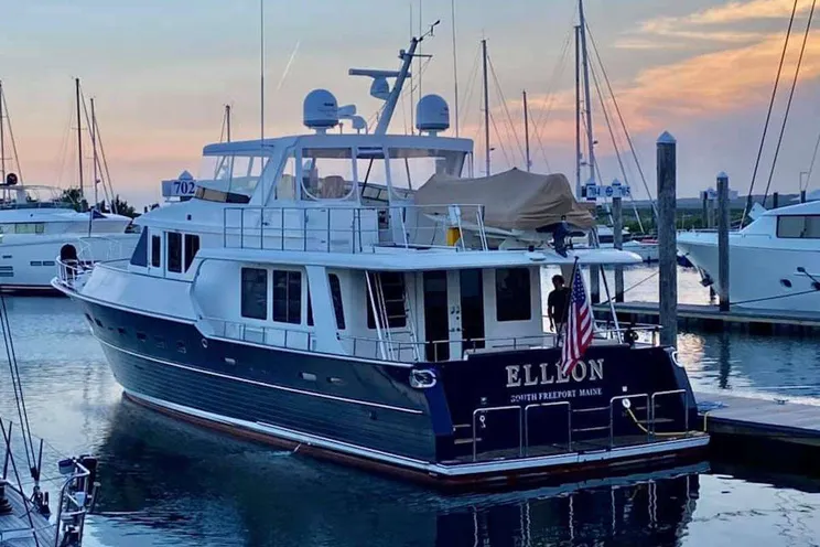 Charter Yacht ELLEON - Grand Banks 64 - 2 Cabins - New England - Florida - Maine