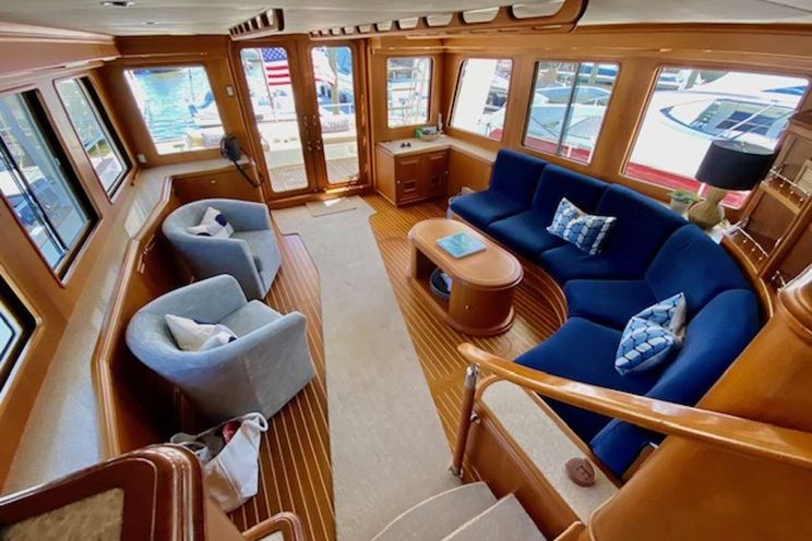 Charter Yacht ELLEON - Grand Banks 64 - 2 Cabins - New England - Florida - Maine
