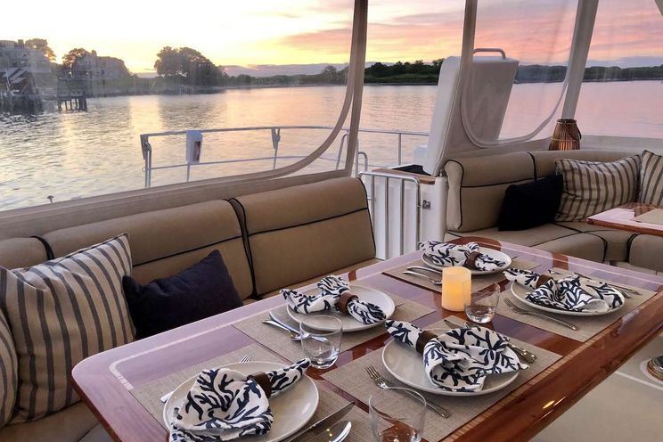 Charter Yacht ELLEON - Grand Banks 64 - 2 Cabins - New England - Florida - Maine