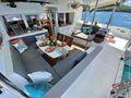WHISKEY BUSINESS Lagoon 450 Aft Deck WHISKEY BUSINESS Lagoon 450 Aft Deck