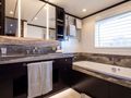 MIRAGE Feadship 53m - master cabin bathroom MIRAGE Feadship 53m - master cabin bathroom