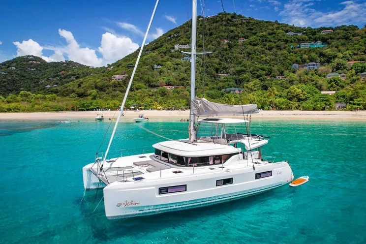Charter Yacht ON A WHIM III - Lagoon 46 - 3 Cabins - Tortola - Anegada - Virgin Gorda - British Virgin Islands - Caribbean