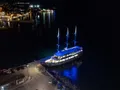ALMISSA Custom Motor Yacht 40m - yacht at night ALMISSA Custom Motor Yacht 40m - yacht at night