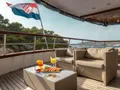 ALMISSA Custom Motor Yacht 40m - upper deck aft lounge ALMISSA Custom Motor Yacht 40m - upper deck aft lounge