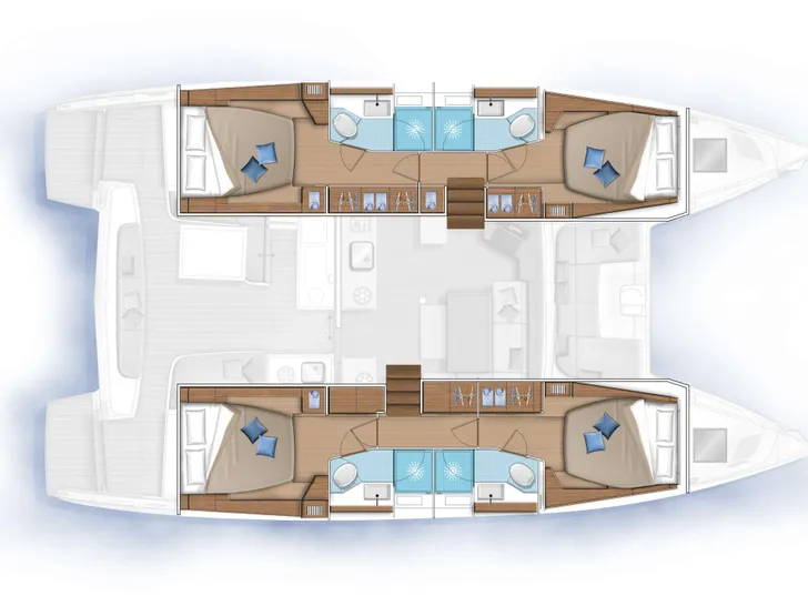 TORTUGA - yacht layout TORTUGA - yacht layout