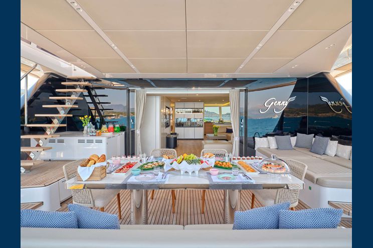 Charter Yacht GENNY - Sunreef 80 - 5 Cabins - Athens - Mykonos - Santorini