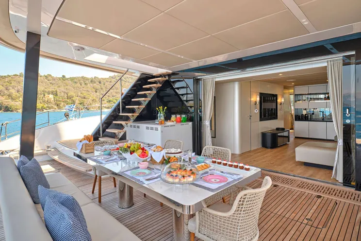 Charter Yacht GENNY - Sunreef 80 - 5 Cabins - Athens - Mykonos - Paros - Cyclades - Greece