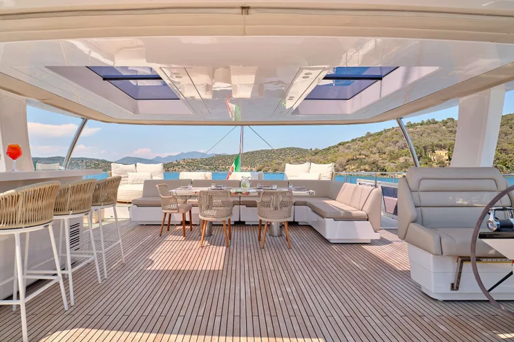 Charter Yacht GENNY - Sunreef 80 - 5 Cabins - Athens - Mykonos - Santorini