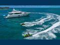 EMRYS - Sunseeker 98,anchored with jet skis