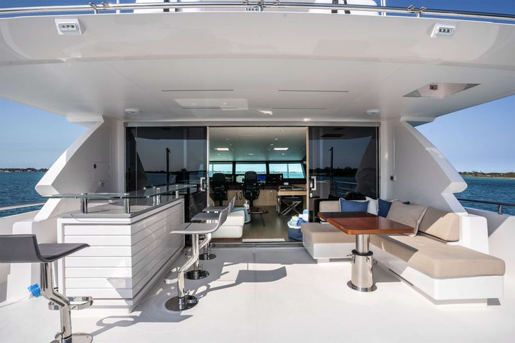 Charter Yacht AQUA LIFE - Horizon FD87 - 5 Cabins - St. Thomas - US Virgin Islands - British Virgin Islands - Bahamas