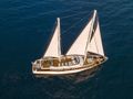 NAVILUX Motor Sailer 34m - aerial shot NAVILUX Motor Sailer 34m - aerial shot