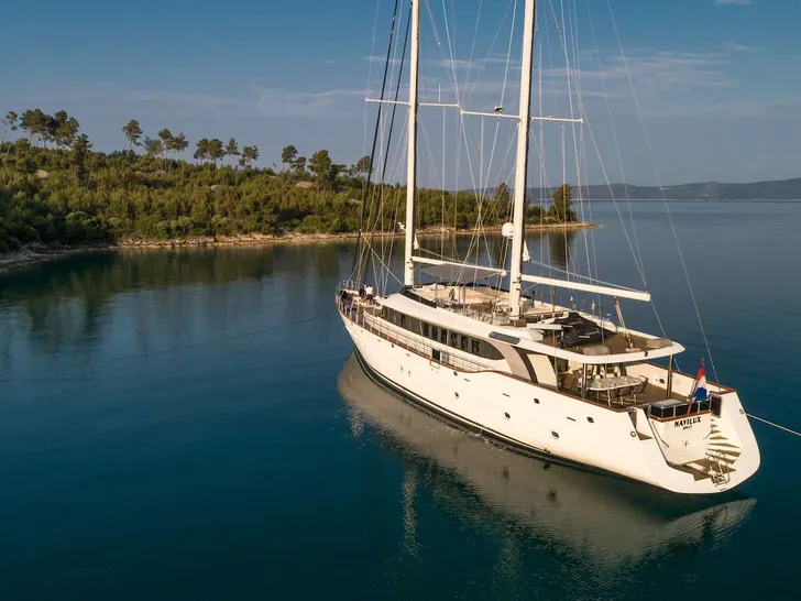 NAVILUX Motor Sailer 34m - at anchor NAVILUX Motor Sailer 34m - at anchor