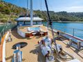 NAVILUX Motor Sailer 34m - upper deck NAVILUX Motor Sailer 34m - upper deck