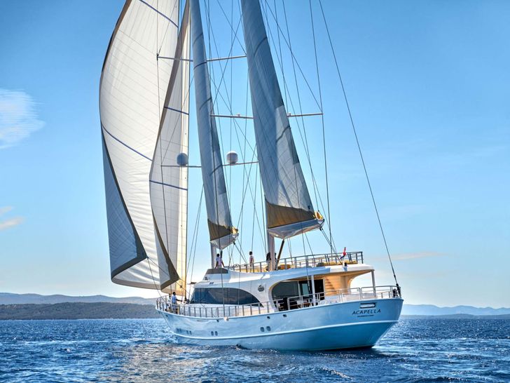 ACAPELLA Leda Motor Sailer 49m - main profile ACAPELLA Leda Motor Sailer 49m - main profile