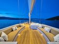 ACAPELLA Leda Motor Sailer 49m - flybridge long seating ACAPELLA Leda Motor Sailer 49m - flybridge long seating