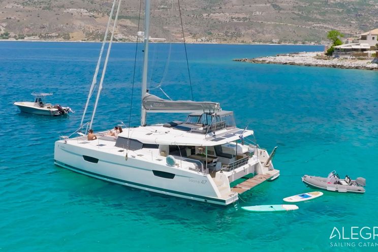 Charter Yacht ALEGRIA - Fountaine Pajot Saona 47 - 4 Cabins - Athens - Mykonos - Paros
