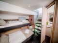 NAMASTE Fountaine Pajot Samana 59 - guest bunk bed cabin NAMASTE Fountaine Pajot Samana 59 - guest bunk bed cabin