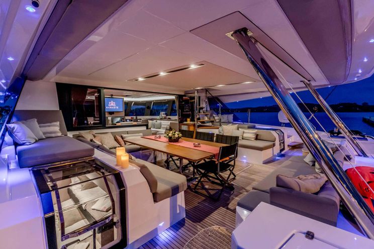 Charter Yacht NAMASTE - Fountaine Pajot Samana 59 - 4 Cabins - Athens - Mykonos - Paros - Cyclades - Greece