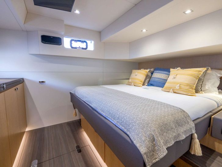 Aft queen berth guest suite