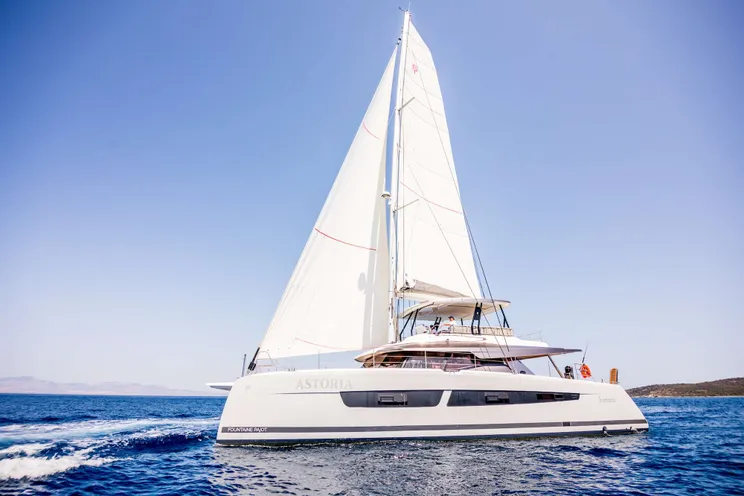 Charter Yacht ASTORIA - Fountaine Pajot Samana 59 - 5 Cabins - Athens - Paros - Santorini - Greece