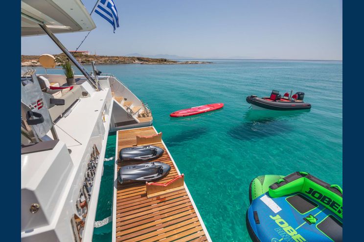 Charter Yacht ASTORIA - Fountaine Pajot Samana 59 - 5 Cabins - Athens - Paros - Santorini