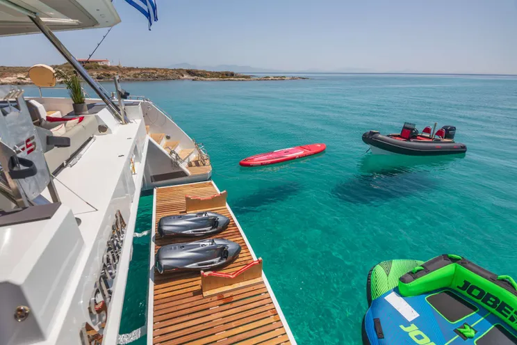 Charter Yacht ASTORIA - Fountaine Pajot Samana 59 - 5 Cabins - Athens - Paros - Santorini - Greece