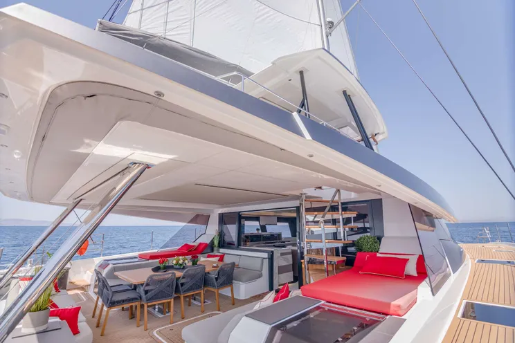 Charter Yacht ASTORIA - Fountaine Pajot Samana 59 - 5 Cabins - Athens - Paros - Santorini - Greece