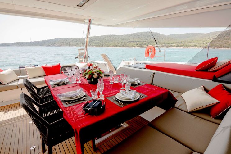 Charter Yacht ASTORIA - Fountaine Pajot Samana 59 - 5 Cabins - Athens - Paros - Santorini - Greece